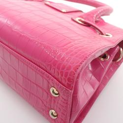 JIMMY CHOO Handbag Bag Leather Women's Pink