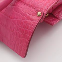 JIMMY CHOO Handbag Bag Leather Women's Pink