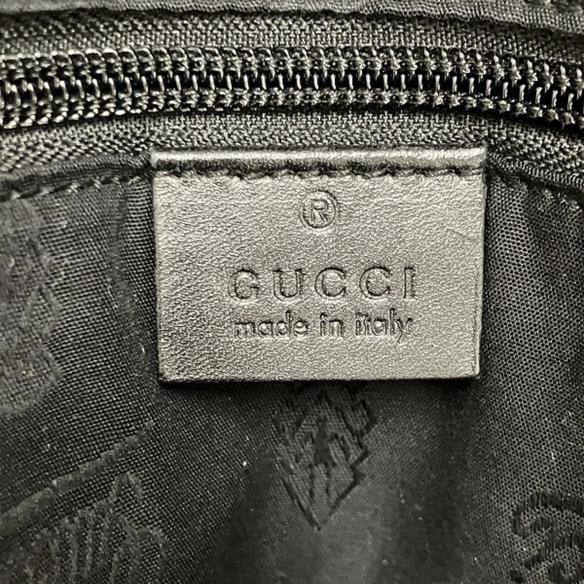 GUCCI GG Imprime 201480 Black Bag Men's