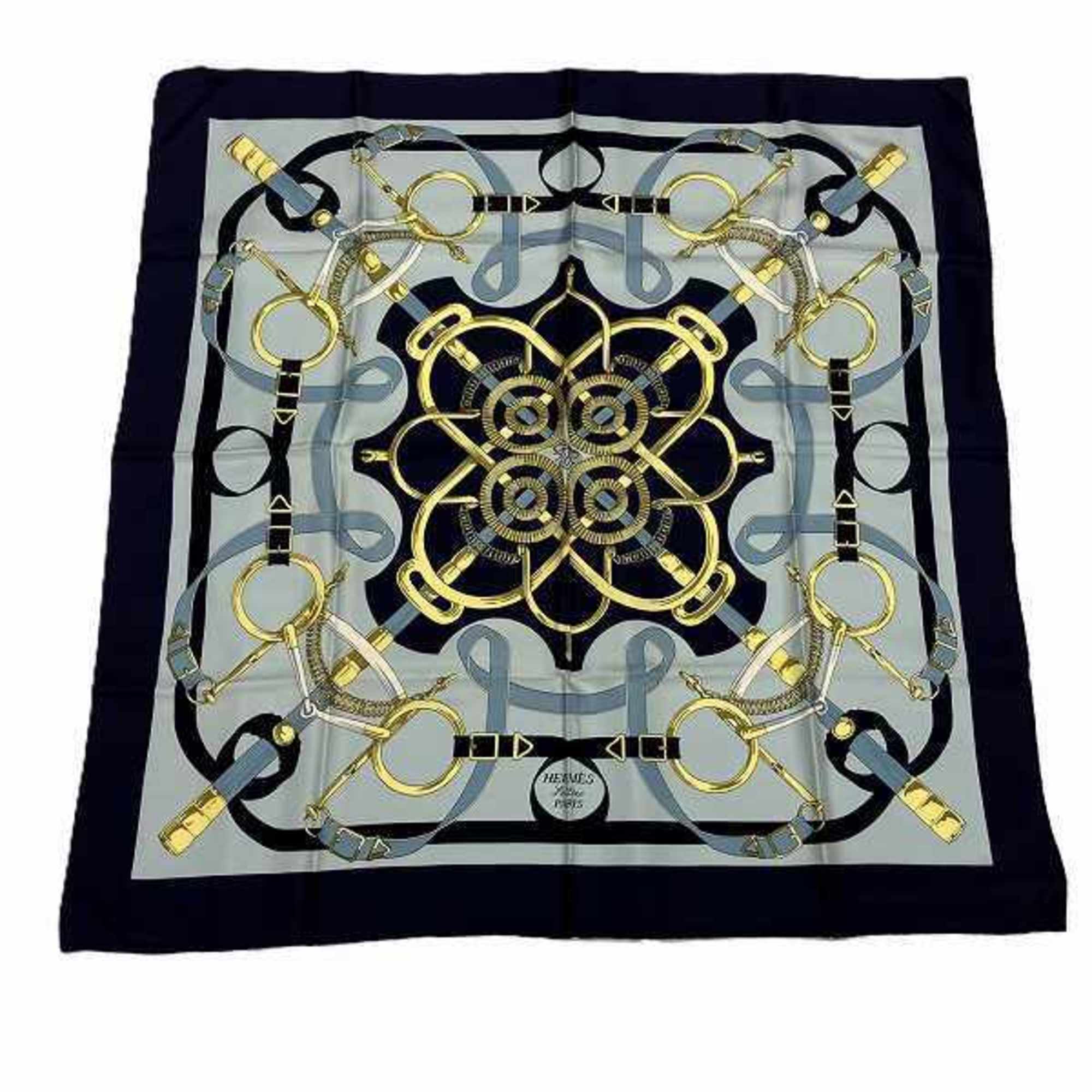 Hermes Carré 90 Golden Spur Accessory Scarf Women's