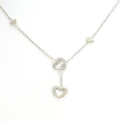 Tiffany Heart Link Silver Necklace Total weight approx. 8.1g 48cm