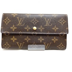 Louis Vuitton Monogram Porte Tresor International M61215 Long Wallet Tri-fold for Men and Women