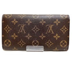 Louis Vuitton Monogram Porte Tresor International M61215 Long Wallet Tri-fold for Men and Women