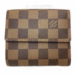 Louis Vuitton Damier Portemonnay Bi-E Carte Credit N61652 Wallet Tri-fold Men's Women's