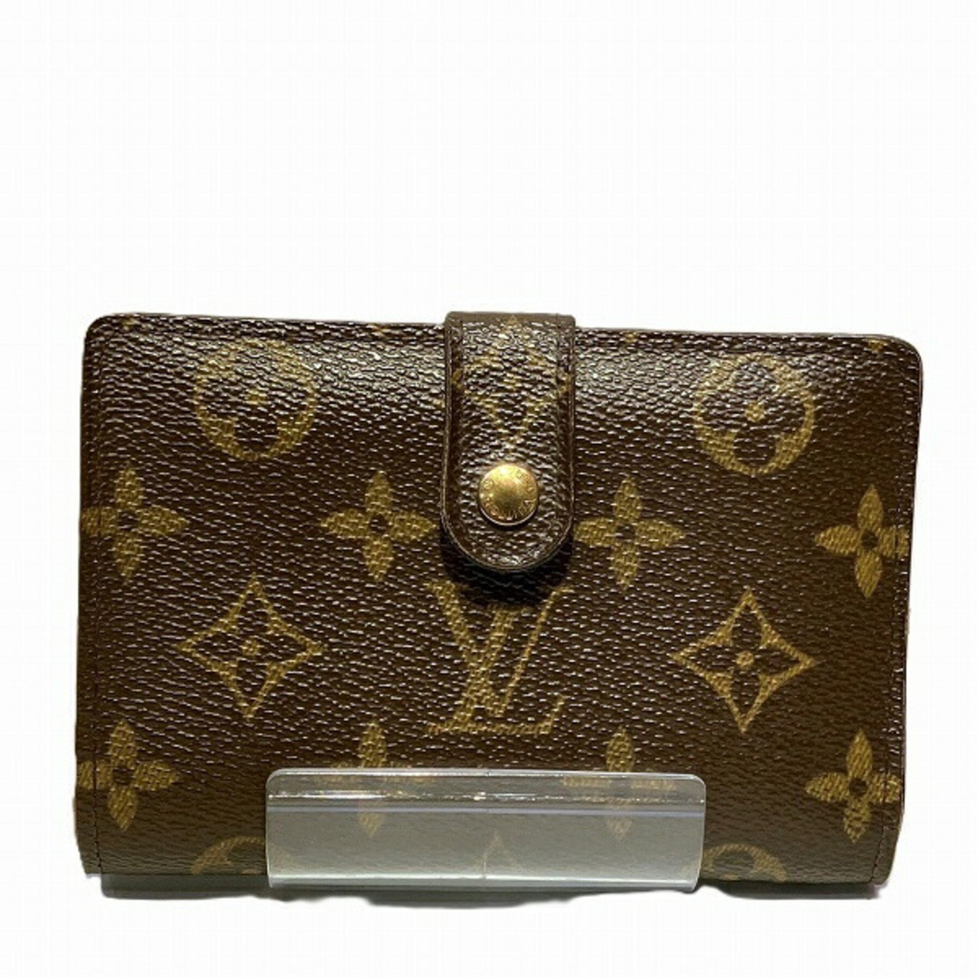 Louis Vuitton Monogram Portefeuille Viennese M61674 Bi-fold Wallet for Women