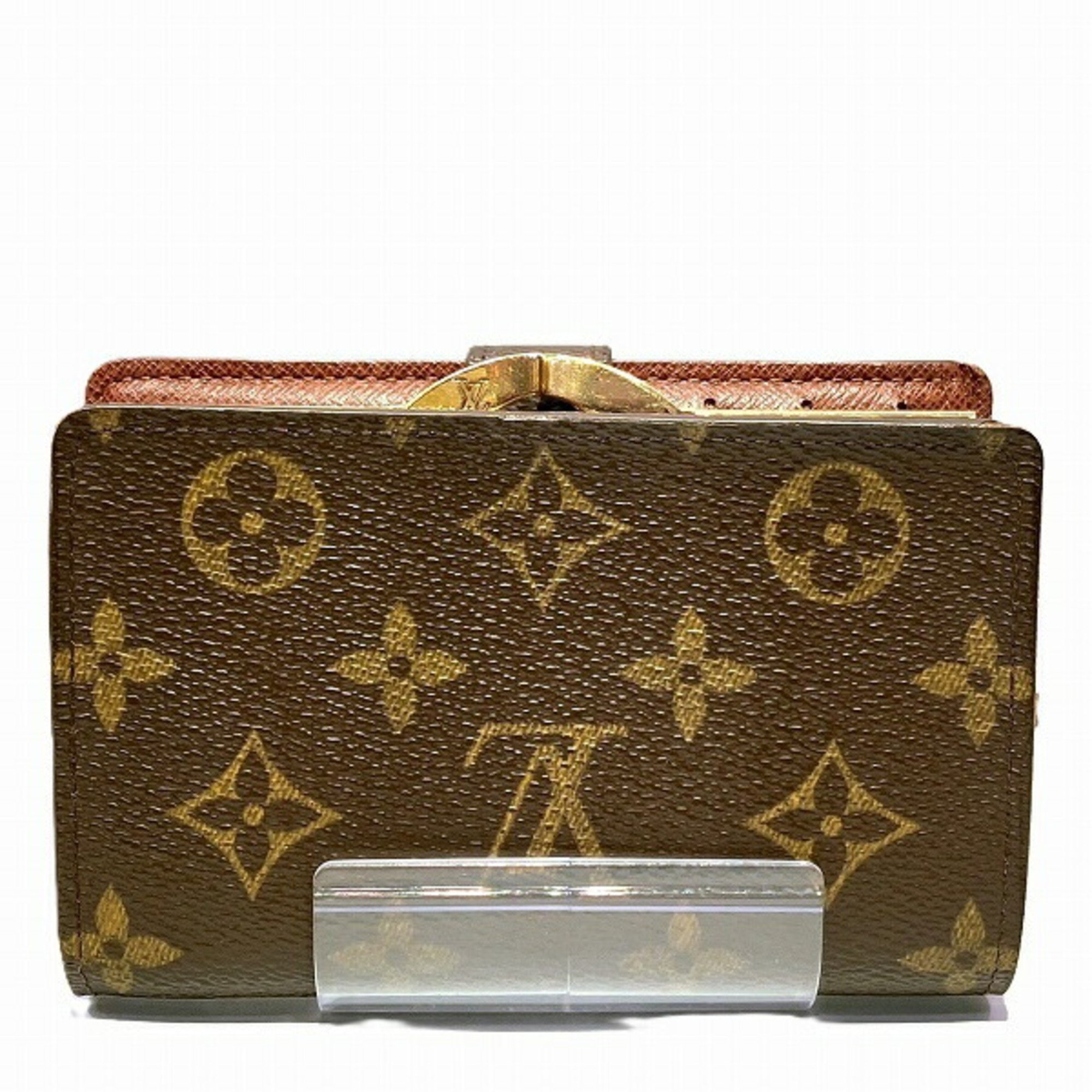 Louis Vuitton Monogram Portefeuille Viennese M61674 Bi-fold Wallet for Women