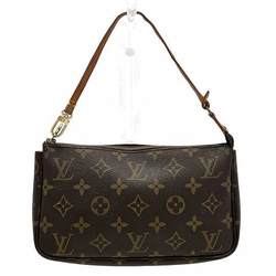 Louis Vuitton Monogram Pochette Accessoires M51980 Pouch Bag Shoulder Handbag Women's