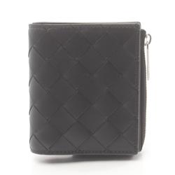 BOTTEGA VENETA Intrecciato Bi-fold Wallet Leather Men's Black 775546VCPQ48803