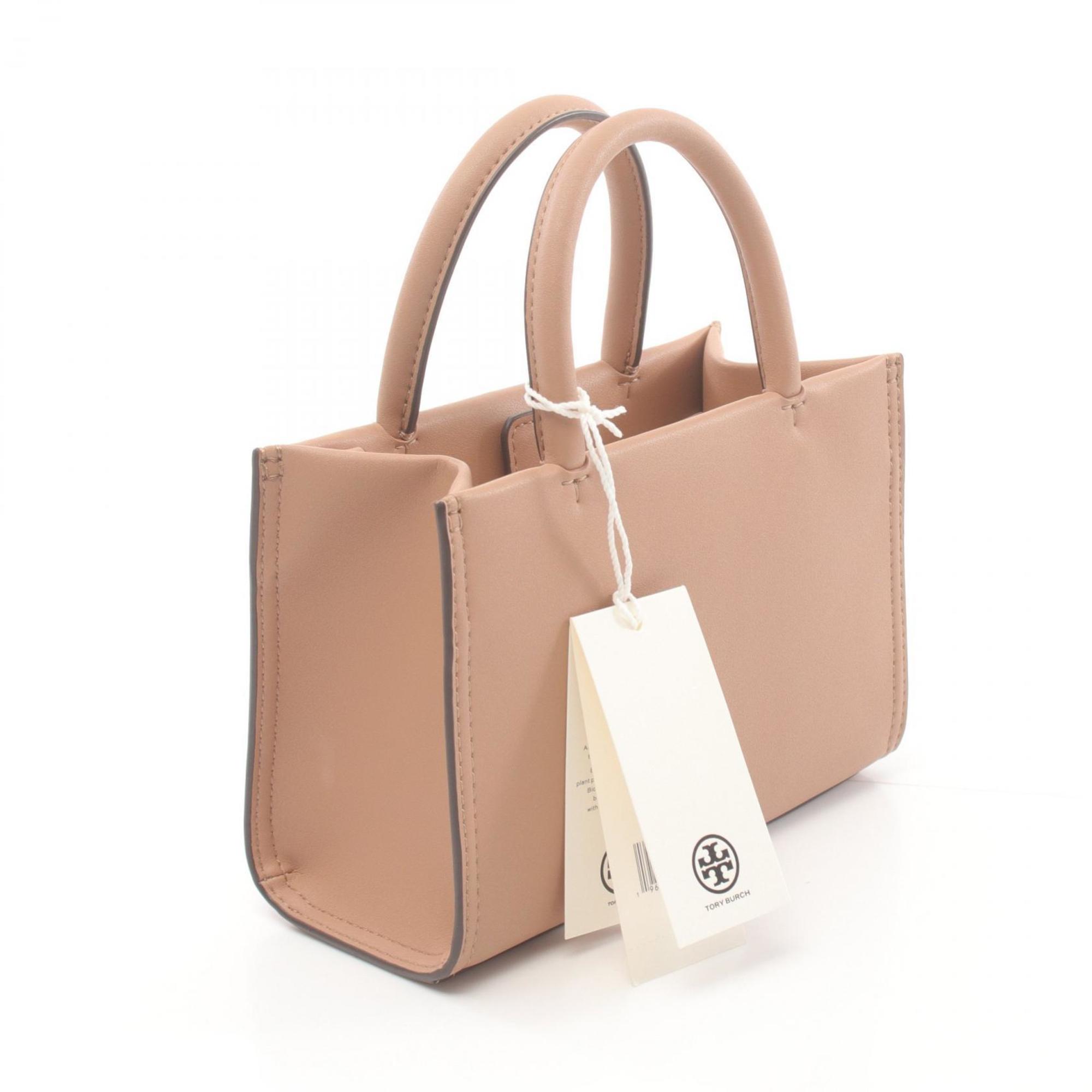 Tory Burch ELLA BIO Tote Bag, Leather, Women's, Beige, 145613200