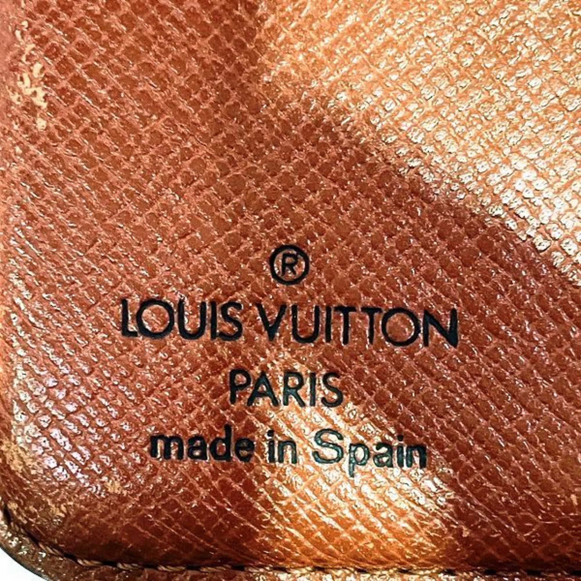 Louis Vuitton Monogram Compact Zip M61667 Bi-fold Wallet for Men and Women