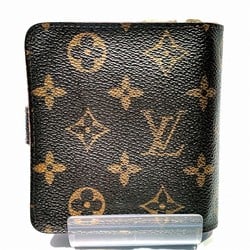 Louis Vuitton Monogram Compact Zip M61667 Bi-fold Wallet for Men and Women