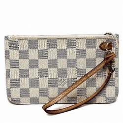 Louis Vuitton Damier Azur Neverfull pouch for women