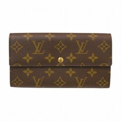 Louis Vuitton Monogram Pochette Portemonnay Credit M61725 Long Wallet Bi-fold Men's Women's