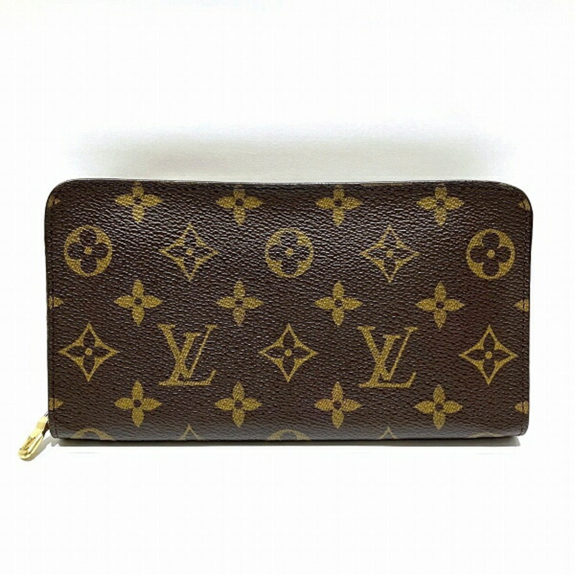 Louis Vuitton Monogram Porto Monnaie Zip M61727 Wallet Long Men's Women's