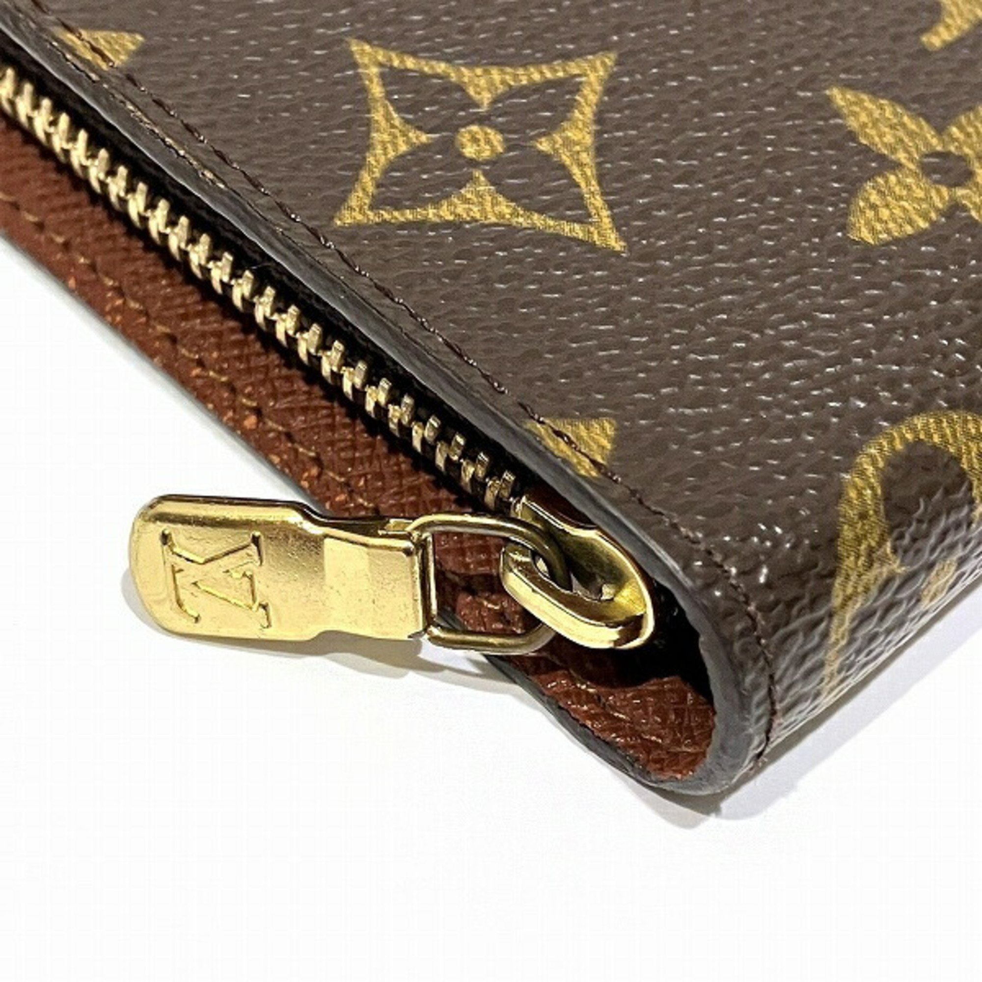 Louis Vuitton Monogram Porto Monnaie Zip M61727 Wallet Long Men's Women's