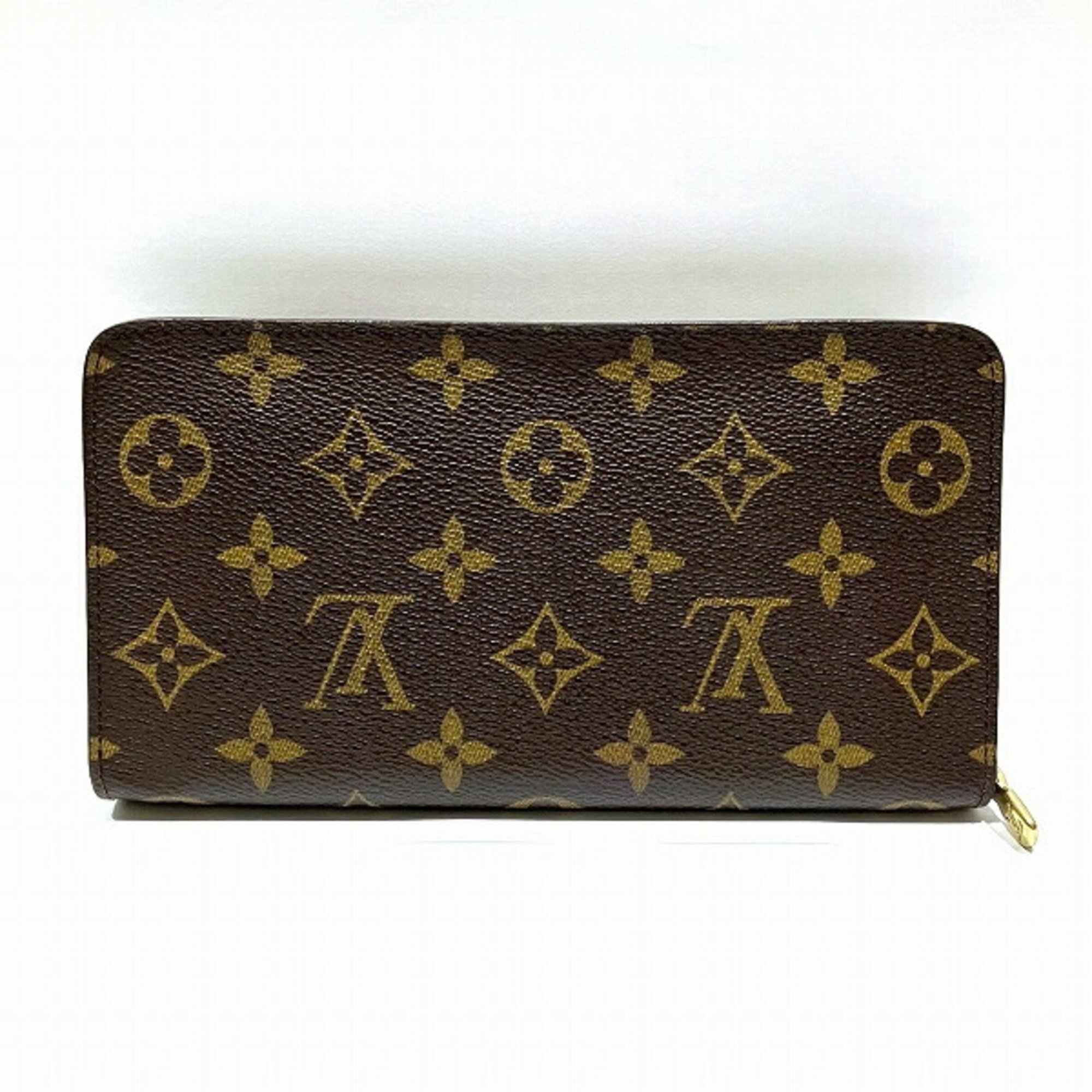 Louis Vuitton Monogram Porto Monnaie Zip M61727 Wallet Long Men's Women's