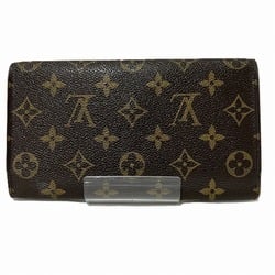 Louis Vuitton Monogram Portefeuille International M61217 Wallet Long Men's Women's