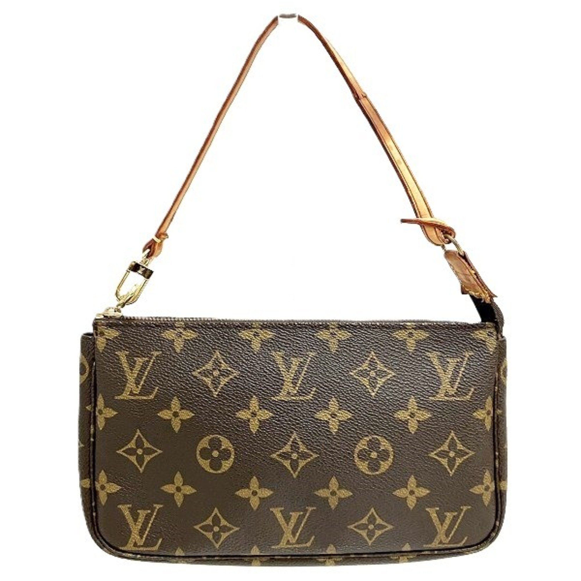 Louis Vuitton Monogram Pochette Accessoires M51980 Pouch Bag Shoulder Women's