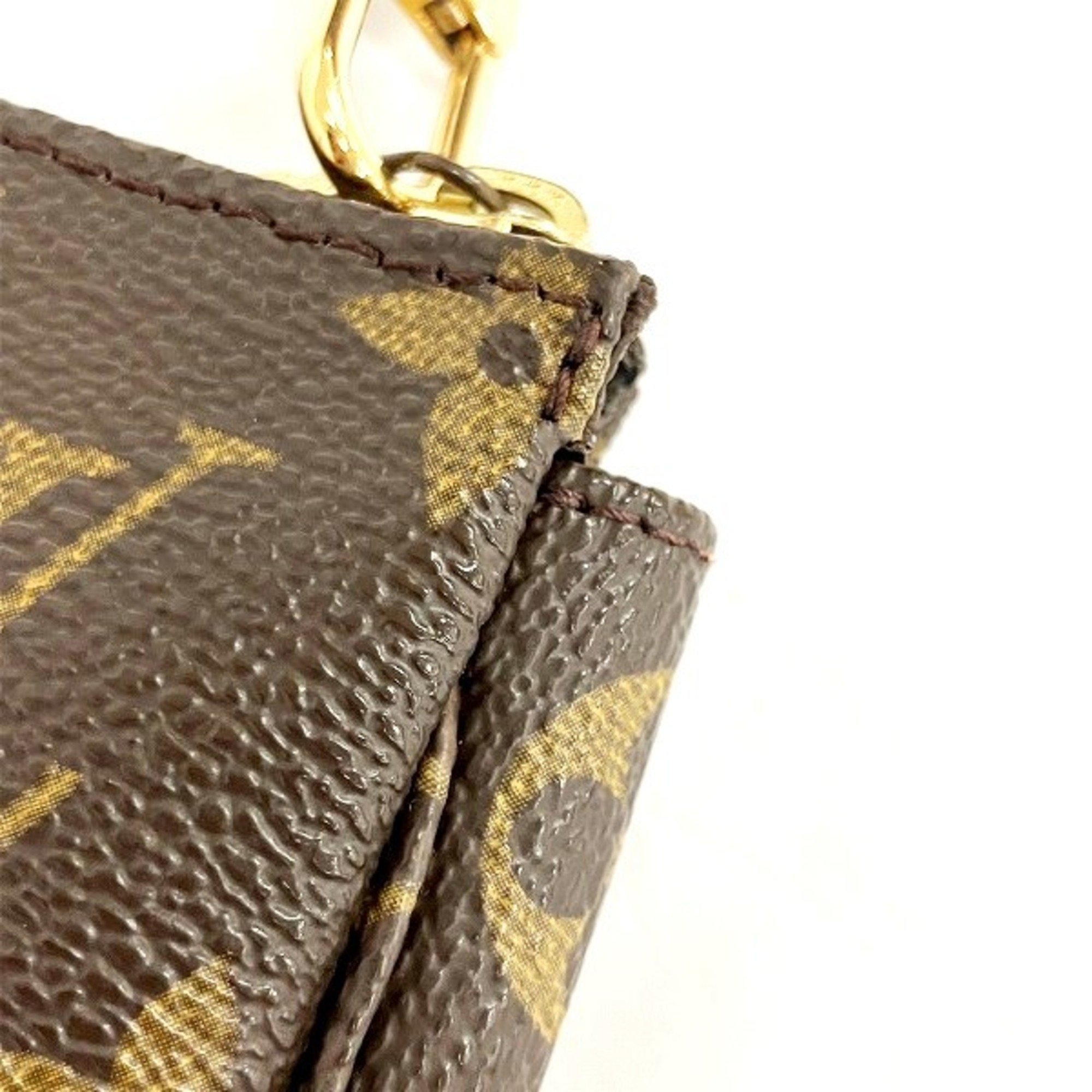 Louis Vuitton Monogram Pochette Accessoires M51980 Pouch Bag Shoulder Women's