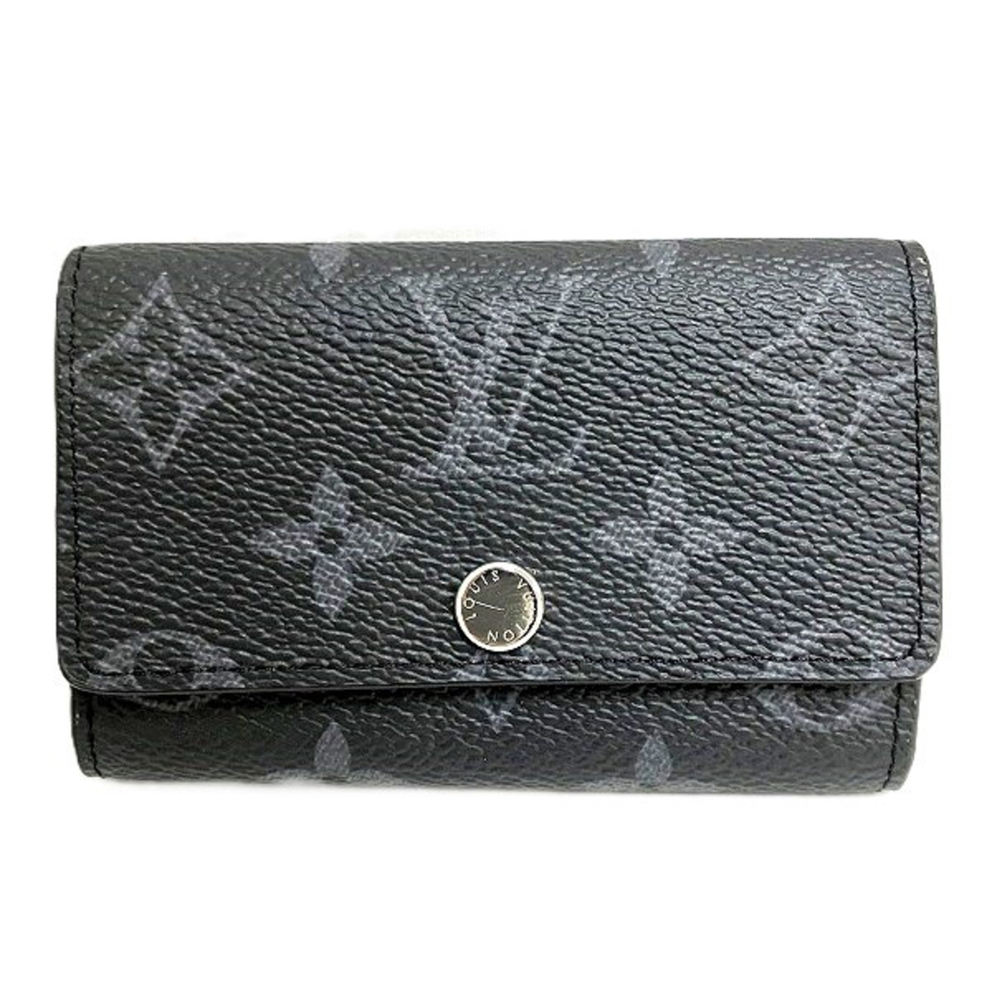 Louis Vuitton Monogram Eclipse Multicle 6 M82603 Accessory Key Case Men's