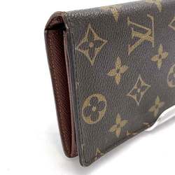 Louis Vuitton Monogram Portefeuille Brazza M66540 Long Wallet Bi-fold Men's Women's