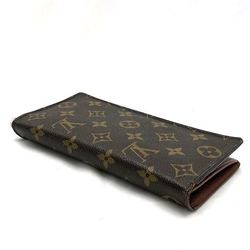 Louis Vuitton Monogram Portefeuille Brazza M66540 Long Wallet Bi-fold Men's Women's