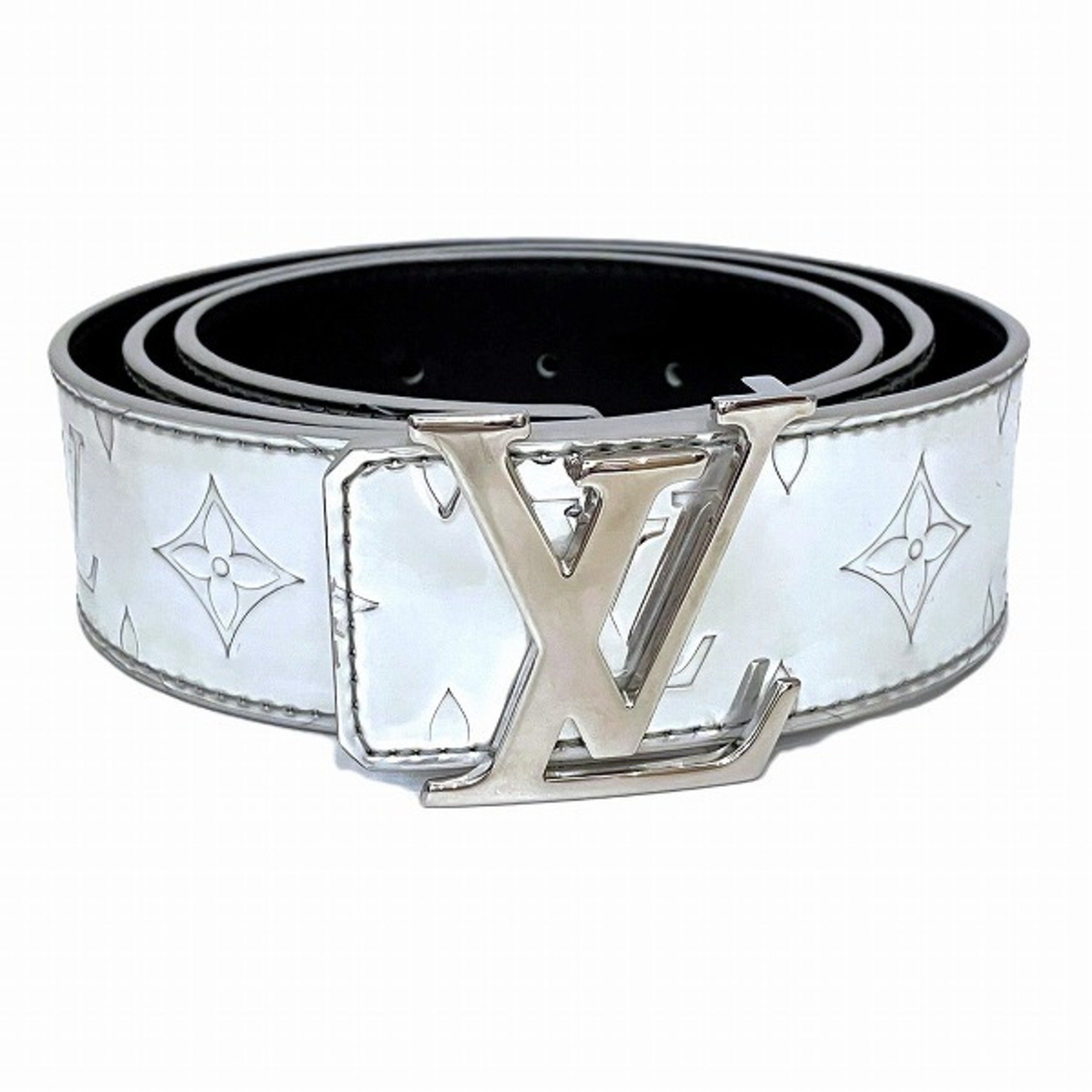 Louis Vuitton Monogram Santur LV Initial MP303 Mirror Accessory Belt Men's