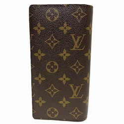 Louis Vuitton Monogram Portefeuille Brazza M66540 Long Wallet for Men and Women