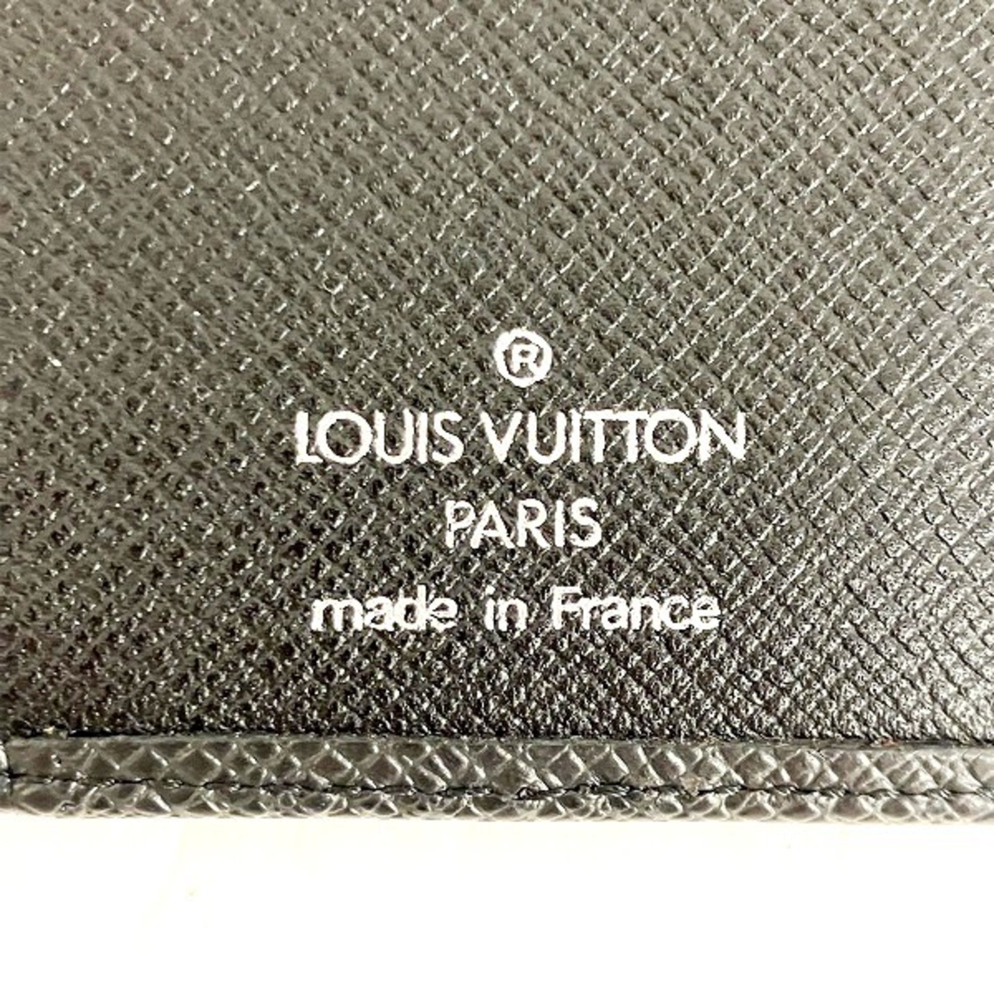 Louis Vuitton Taiga Organizer Depoche M30512 Small Items Business Card Holder Men's