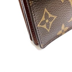 Louis Vuitton Monogram Portefeuille Accordion M58008 Chain Wallet Long Bi-fold Men's