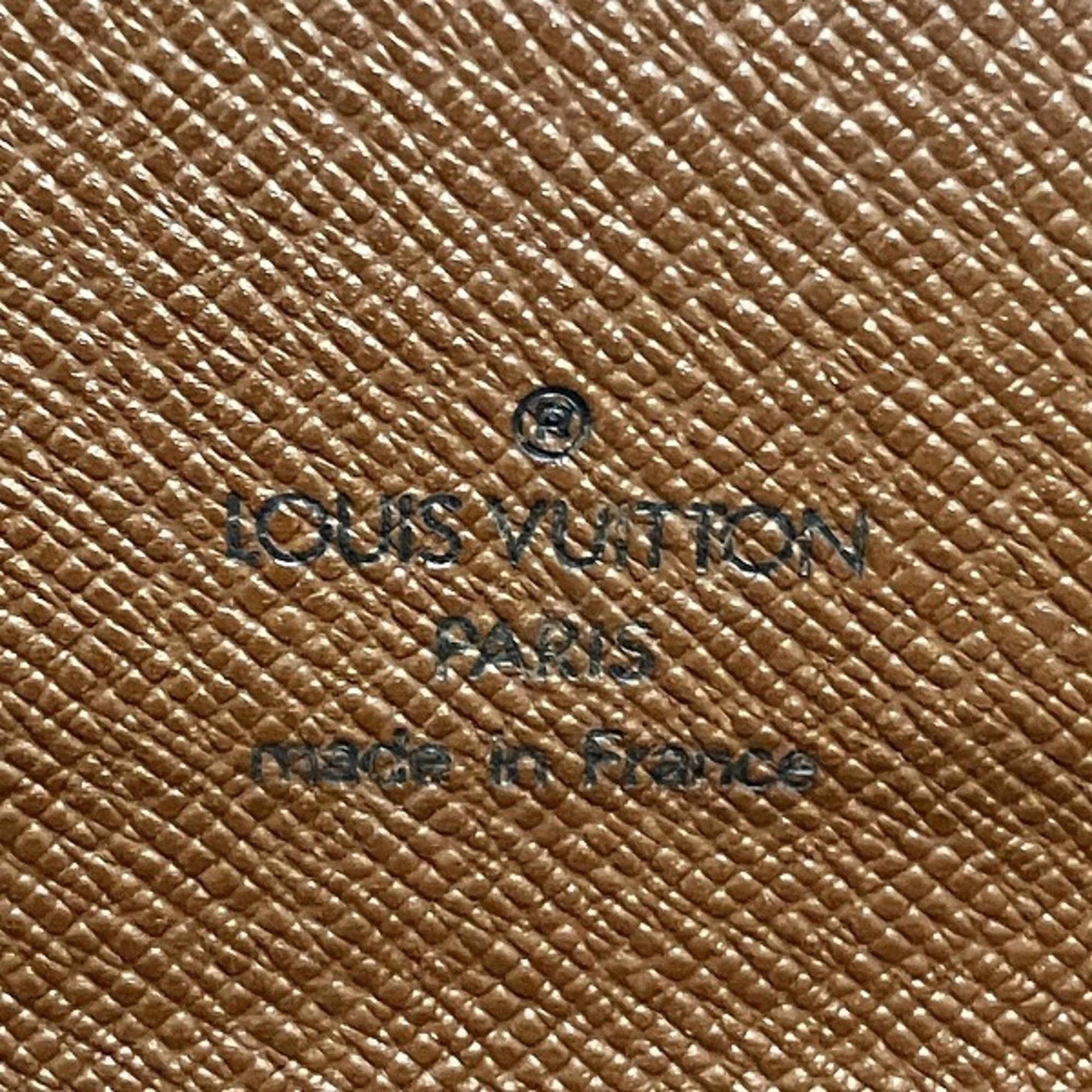 Louis Vuitton Monogram Portefeuille Accordion M58008 Chain Wallet Long Bi-fold Men's