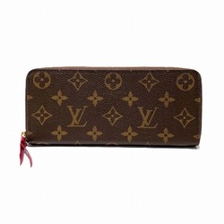 Louis Vuitton Monogram Portefeuille Clemence M60742 Round Zip Long Wallet for Women