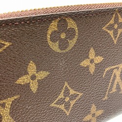 Louis Vuitton Monogram Portefeuille Clemence M60742 Round Zip Long Wallet for Women