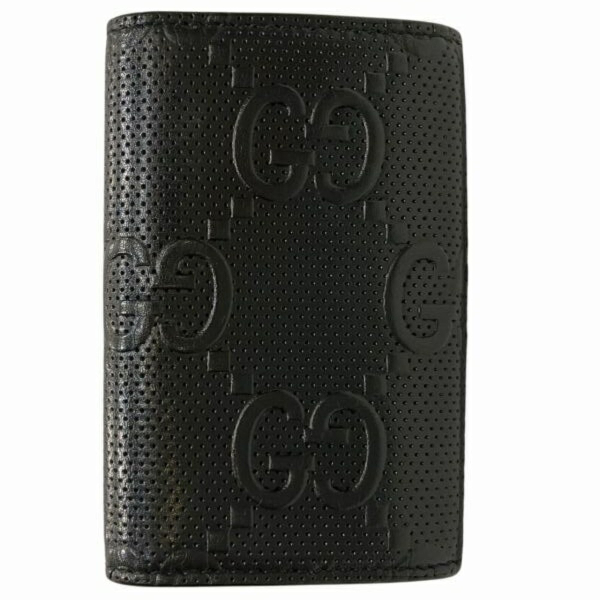 GUCCI GG embossed 625565 6-ring key case for men and women