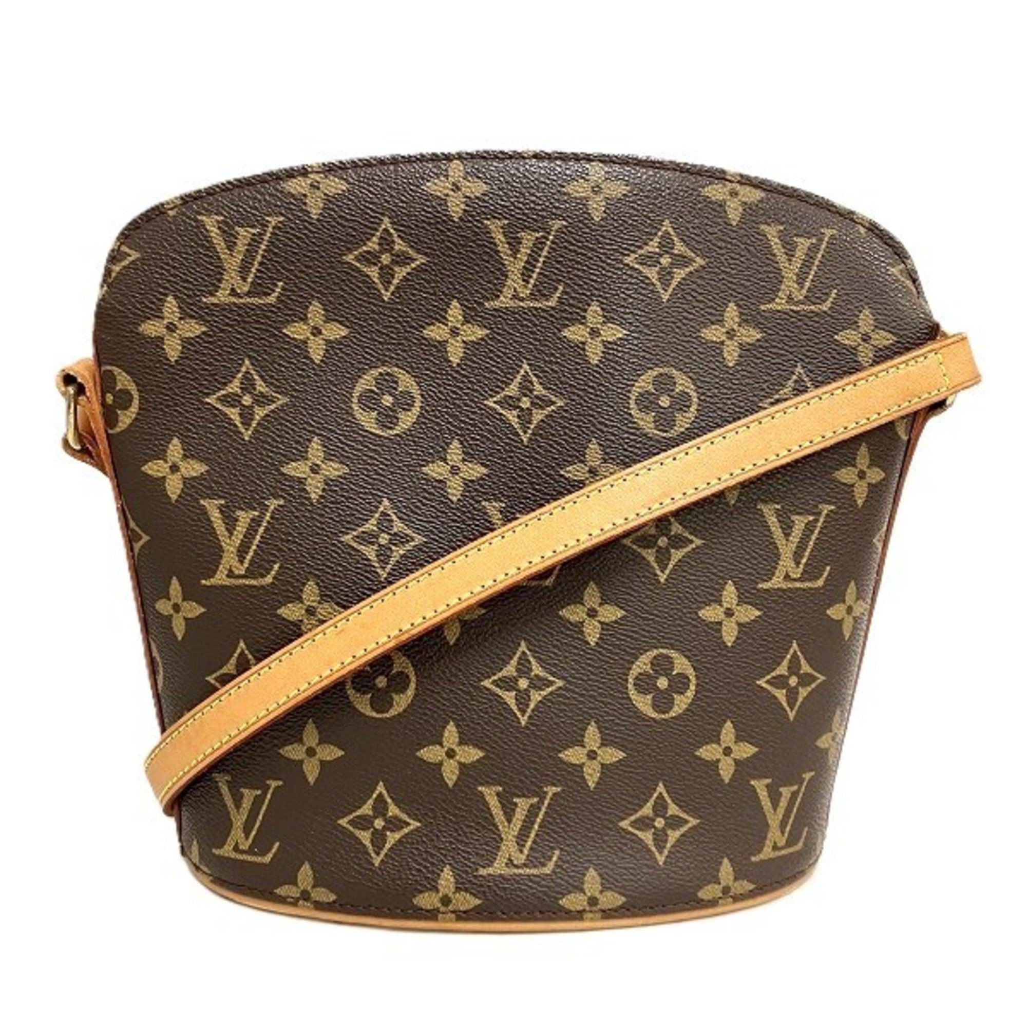 Louis Vuitton Monogram Drouot M51290 Bag Shoulder Women's