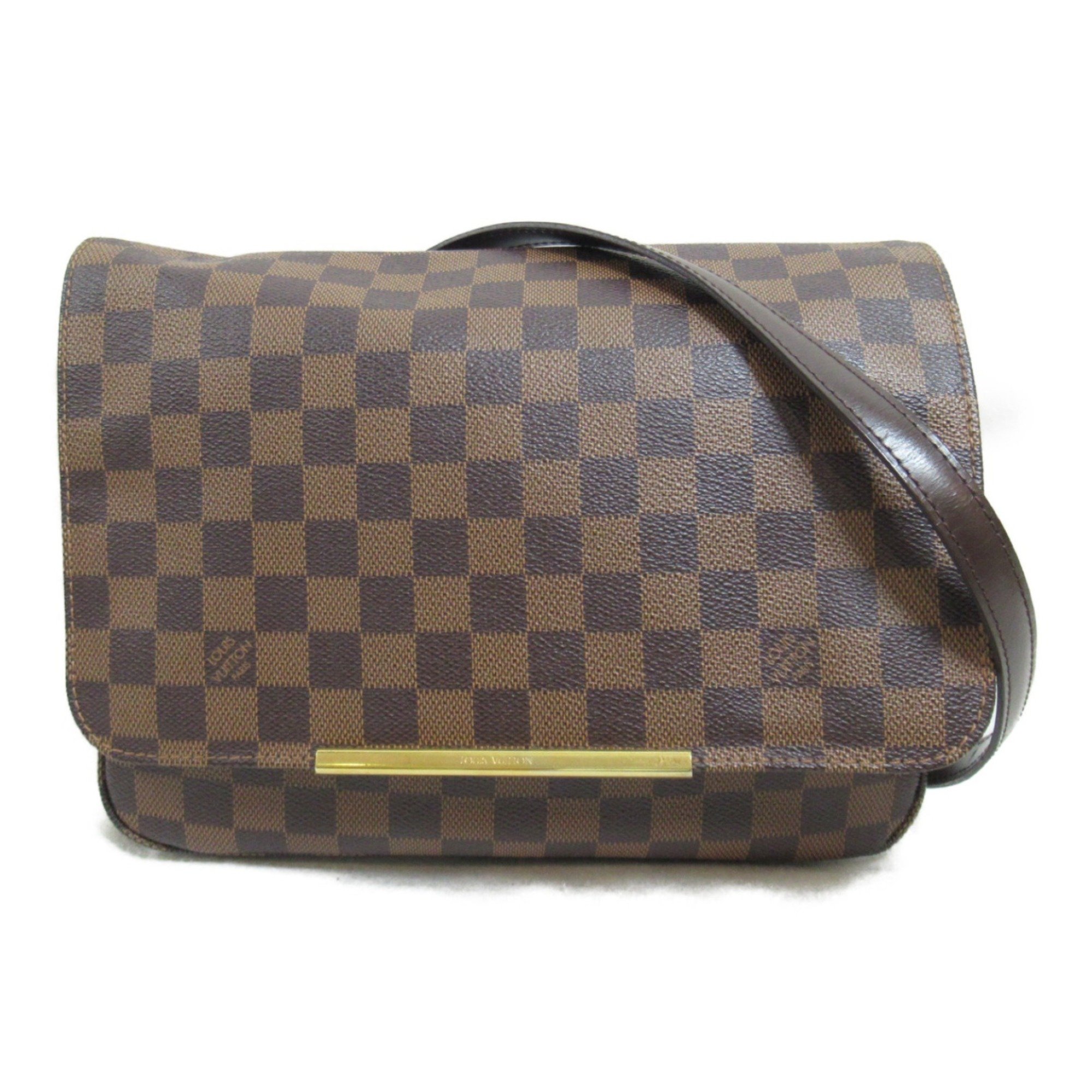 Louis Vuitton Hoxton GM Shoulder Bag, Coated Canvas, Damier, Women's, Brown, N41253