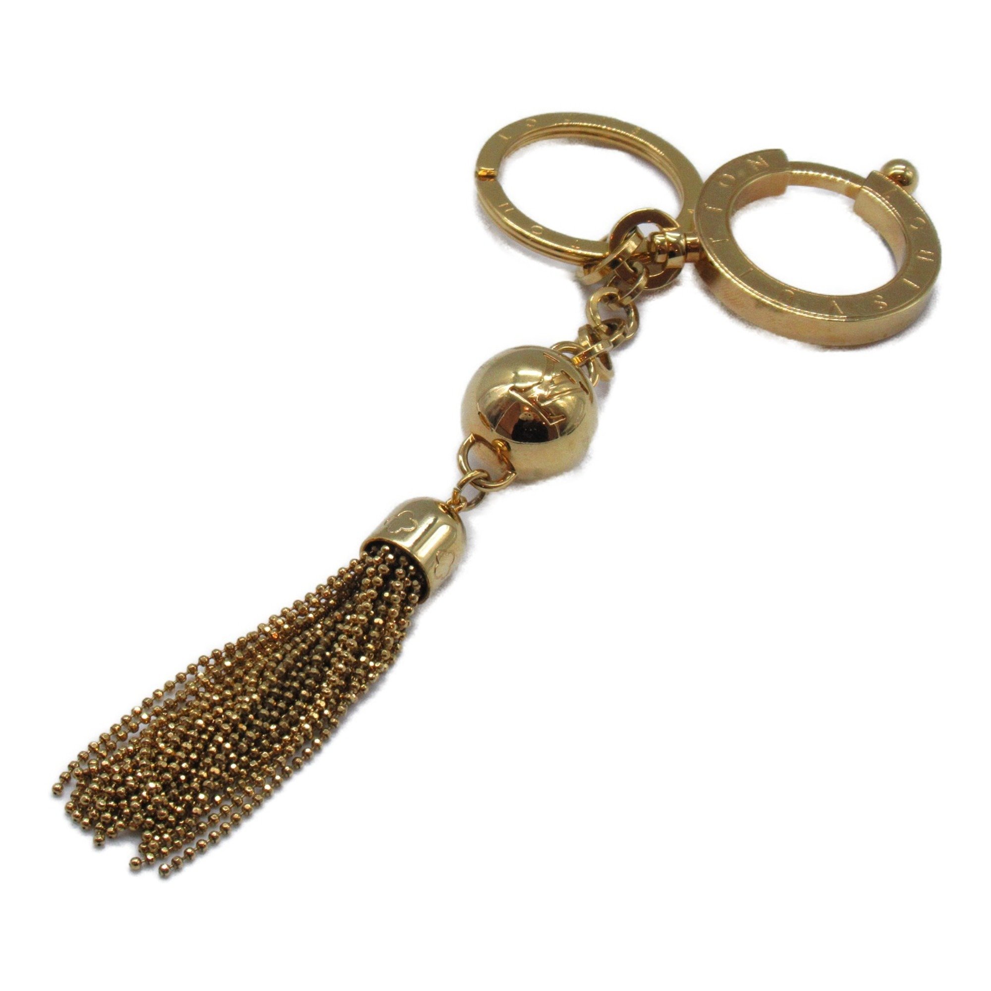 Louis Vuitton LOUIS VUITTON Portecle Swing Keychain GP (Gold Plated) Men's Women's Gold M65997