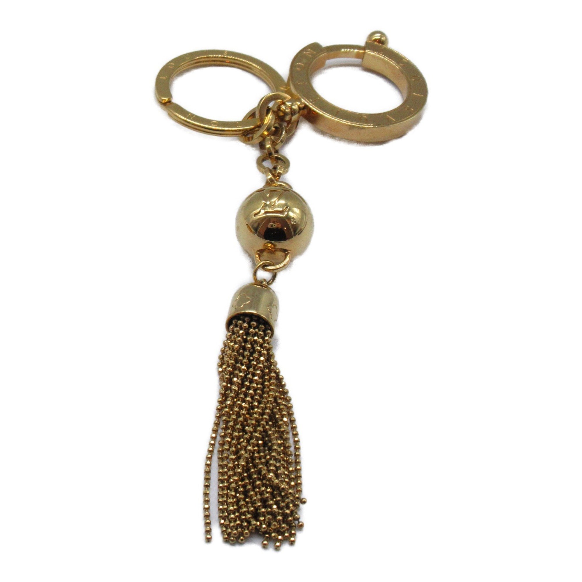 Louis Vuitton LOUIS VUITTON Portecle Swing Keychain GP (Gold Plated) Men's Women's Gold M65997