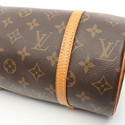 Louis Vuitton Papillon 26 Monogram Handbag Bag Coated Canvas Leather Women's Brown M51386