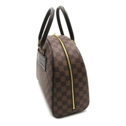 Louis Vuitton Nolita Handbag Bag Coated Canvas Damier Women's Brown N41455