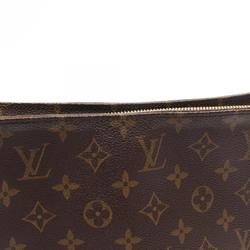 Louis Vuitton LOUIS VUITTON Looping MM Monogram Shoulder Bag Coated Canvas Leather Women's Brown M51146