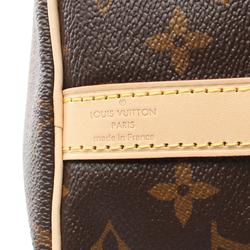 Louis Vuitton Speedy Bandouliere 25 Monogram Handbag Bag Coated Canvas Leather Women's Brown M46977