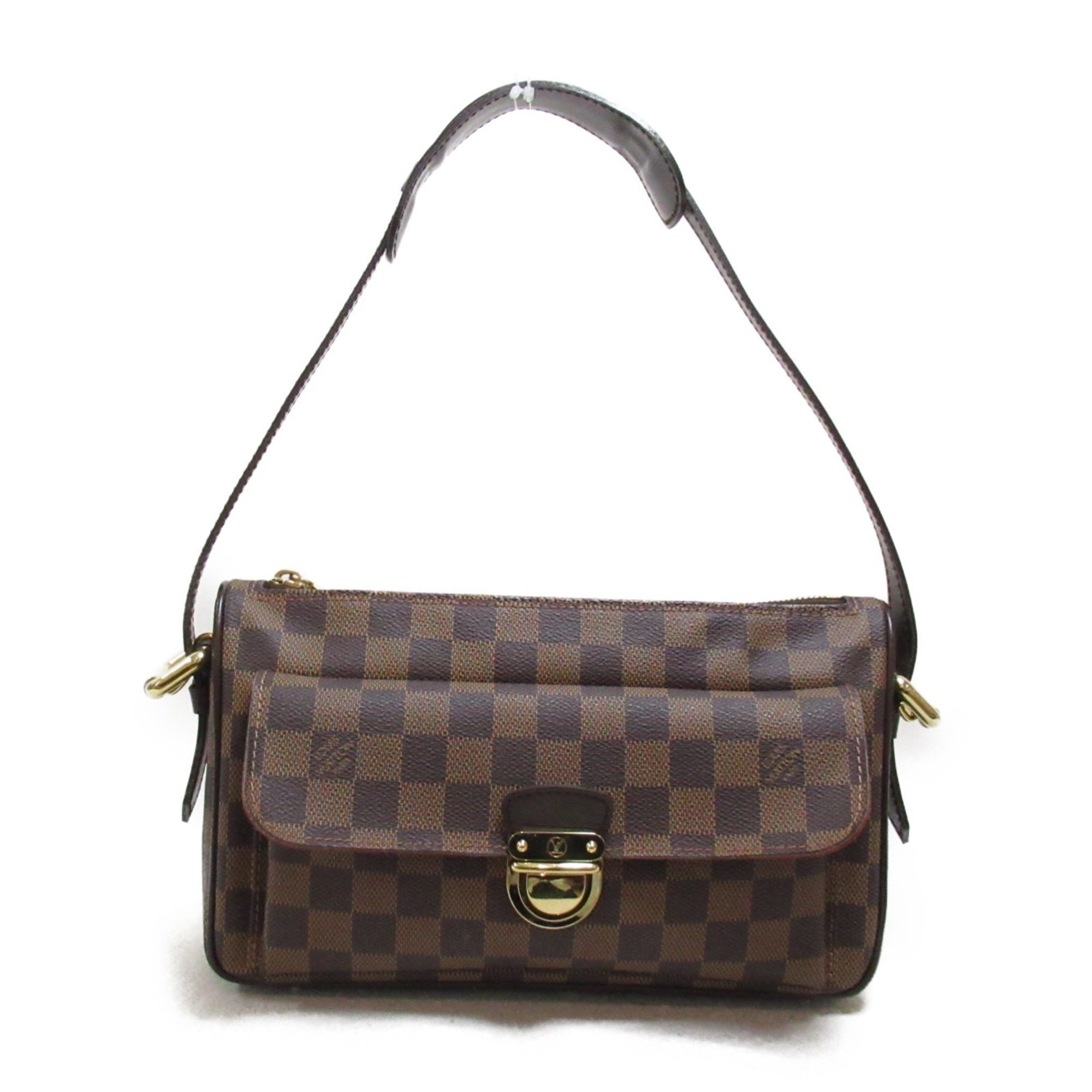 Louis Vuitton Ravello GM Shoulder Bag, Coated Canvas, Damier, Women's, Brown, N60006