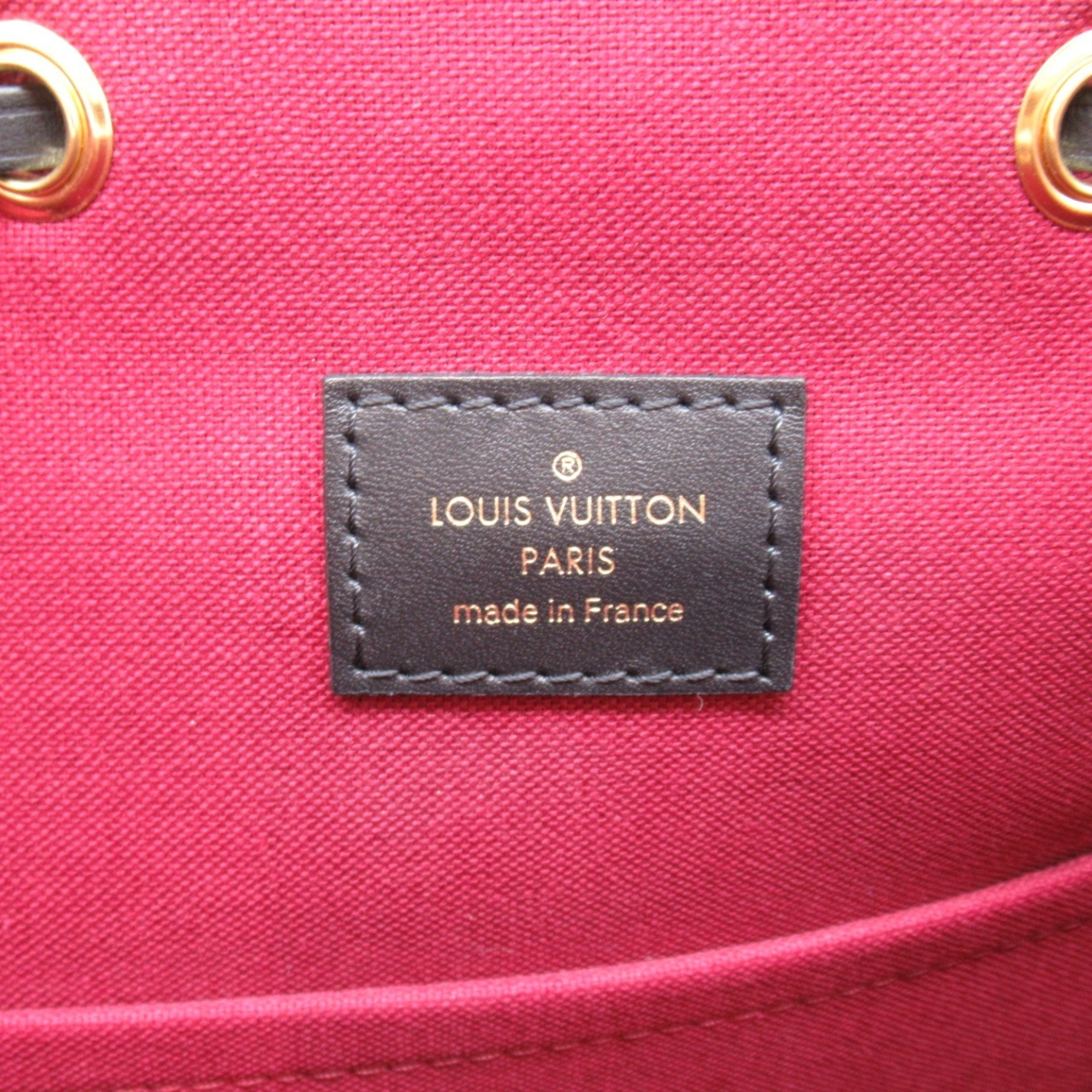 Louis Vuitton Montsouris NM PM Backpack, Bag, Coated Canvas, Monogram, Women's, Black, M45515