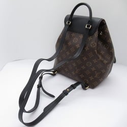 Louis Vuitton Montsouris NM PM Backpack, Bag, Coated Canvas, Monogram, Women's, Black, M45515