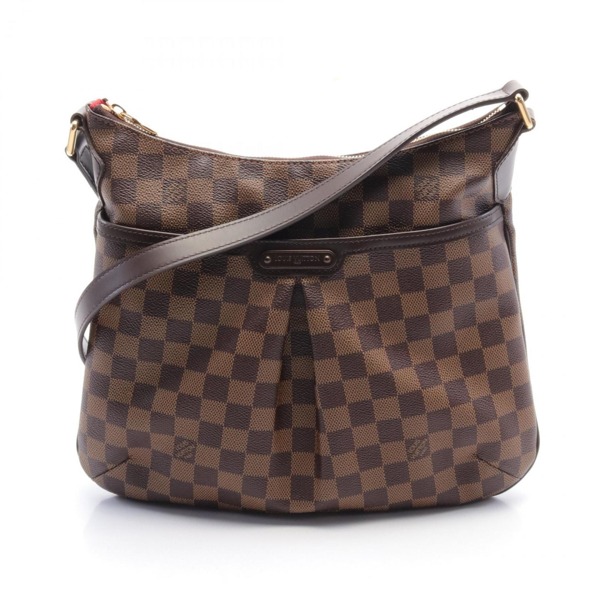 Louis Vuitton Bloomsbury PM Damier Ebene Shoulder Bag Coated Canvas Leather Women's Brown N42251