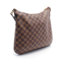 Louis Vuitton Bloomsbury PM Damier Ebene Shoulder Bag Coated Canvas Leather Women's Brown N42251