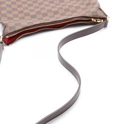 Louis Vuitton Bloomsbury PM Damier Ebene Shoulder Bag Coated Canvas Leather Women's Brown N42251