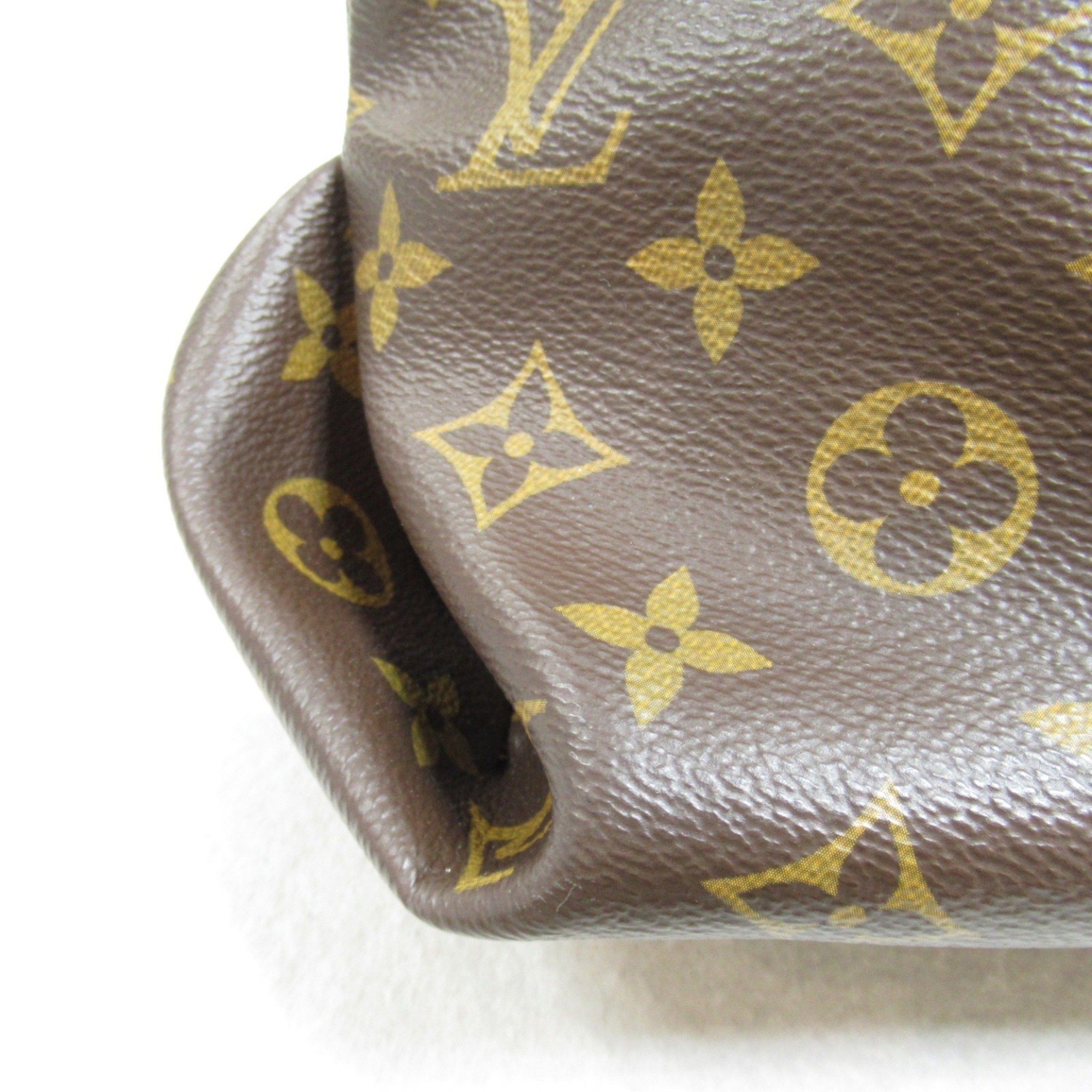 Louis Vuitton LOUIS VUITTON Flower Zip Tote MM Shoulder Bag Coated Canvas Monogram Women's Brown M44347