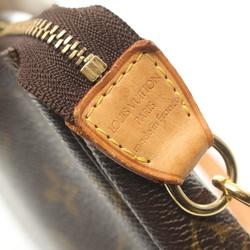 Louis Vuitton LOUIS VUITTON Pochette Accessoires Handbag Bag Coated Canvas Leather Monogram Women's Brown M51980